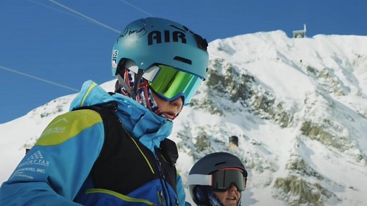 60 Minutes: How 12-Year-Old Legally Blind Skier Became First To Ski Big Sky's Big Couloir