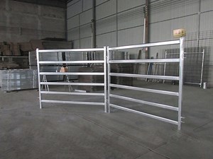 [Hot Item] Used Cattle Panels for Sale Galvanized Farm Fence Panel Cattle Barriers Cheap Cattle Corral Panel