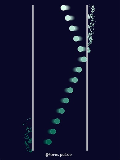 Satisfying Bouncing Ball Simulation