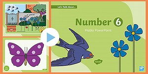 Talk About Number 6 Maths PowerPoint