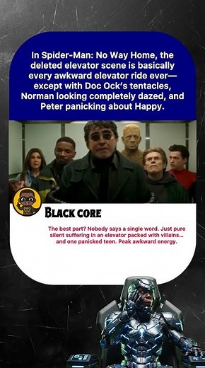 In Spider-Man: No Way Home, the deleted elevator scene is basically every awkward elevator