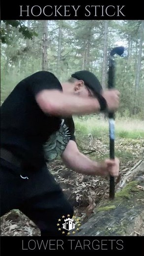 Downward Strikes: Hockey stick for self-defense | Recon Method