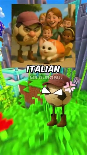 Alesio’s Anger and Tears Over the Three Italian Brainrots #countryballs #shorts