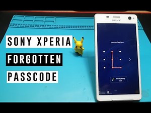 How to Bypass Sony Xperia Lock Code / Passcode