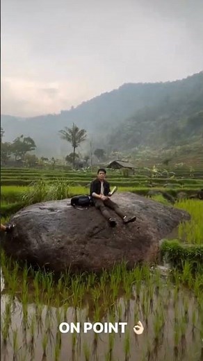 VIRAL❗️ARIEL DISAWAH❓Ariel Noah disawah aja Ganteng. #arielnoah #shorts