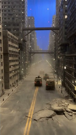 Behind the Scenes: Creating an Epic City Disaster Scene 🎥💥 | VFX Movie Magic