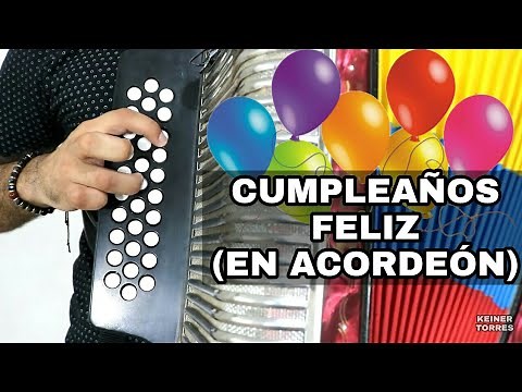 CLASE de ACORDEÓN #1 - Cumpleaños feliz