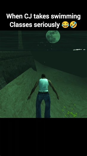 CJ takes swimming classes seriously 🤣( GTA San Andreas)|| #6