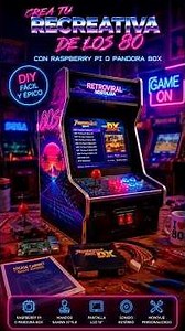 Relive the 80s and 90s with your own home arcade machine #Nostalgia #Retro #Gaming