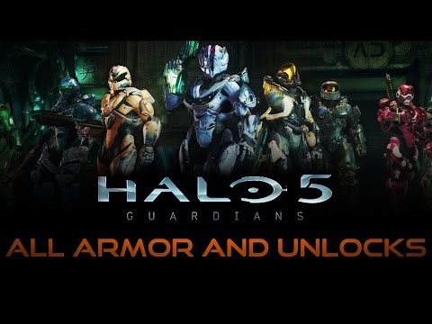 Halo 5: Guardians - All Armor and Permanent Unlocks!