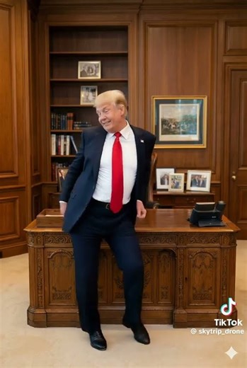 trun haciendo el baile