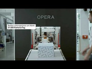 OPERA: die neue automatische Verpackungslinie für E-Commerce und Logistik