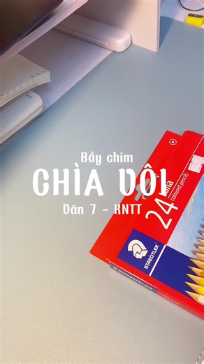 Hướng dẫn trang trí tiêu đề văn 7 bầy chim chìa vôi