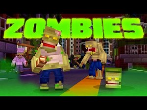 Biggest ZOMBIE APOCALYPSE in Minecraft! - Zombies Marketplace Map Gameplay [Part 1]