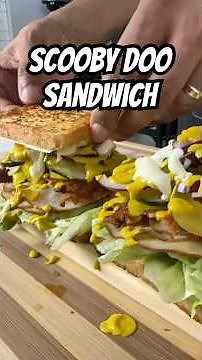 This Scooby Doo Sandwich Is Pure Cartoon Magic 😋🥪