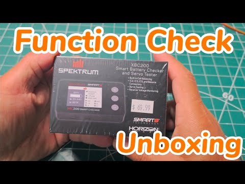 XBC200 Smart LiPo Battery Checker & Servo Tester | Unboxing & Function Test