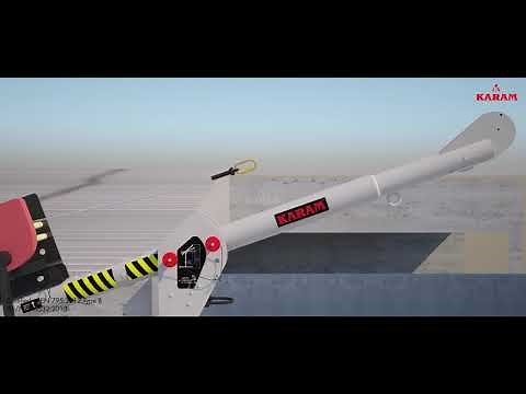 Karam DA01 H Base Davit Arm System For Confined Space Entry & Rescue