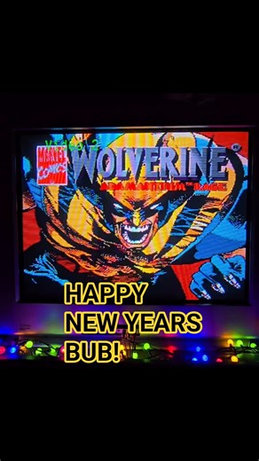 Happy New Years Bub!! Newest addition to my Snes collection! #wolverine #xmen #nintendo #retro #snes