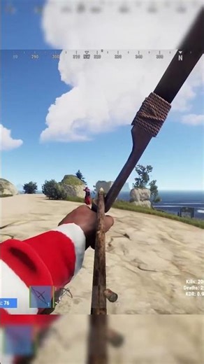 Who will hit the first shot? Rust - Bow Fight Highlights. #rust #rist