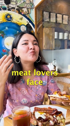 Khintu on Instagram: "When life gives you hangovers, go to 154 breakfast club 💁🏻‍♀️ 📍154 Breakfast Club, Kormangala HIVEMIND CAF & STUDIOS LLP No. 440, 8th Main Road, Koramangala 4th Block, Bengaluru What’s on my plate? 🍽️ Meat Your Maker…₹480 Cold Brew…₹200 . . . #breakfastclub #sundaybreakfast #breakfasttime☕️ #bangalorefood #bangalorediaries #koramangala #meatlovers #allmeat #foodreview #trending [154 Breakfast Club, Food Review, Breakfast, Meat, Coffee, Koramangala]"