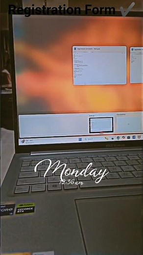Registration Form ✔️ Notepad 💯 Ms Word #msword #computer #msoffice #trending #viral #shorts