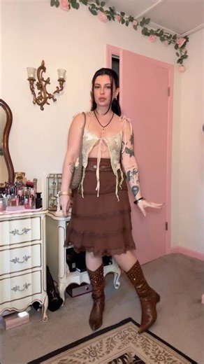 BOHO FESTIVAL OUTFIT INSPO COACHELLA OUTFIT OF THE DAY #shorts #bohostyle #coachella #festivaloutfit