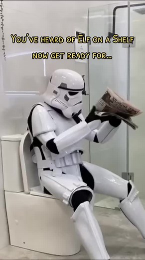 Trooper on the Pooper. Its an oldie but a goodie! Merry Christmas from all of us at Pooper Troopers HQ #starwarsfan #stormtrooper #elfontheshelf #elfonashelf #christmas #youveheardofelfonashelf