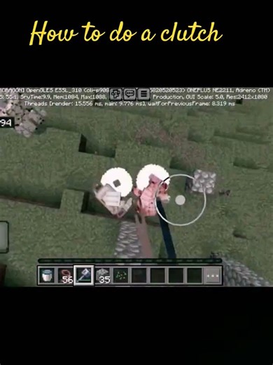 Minecraft easy way to clutch