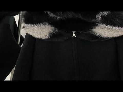 Coat Women Cardigan Natural Fox Fur Coat Women Real Mongolian Fur Knitwear Female Spring Autumn