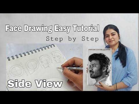 How To Draw Portrait For Beginners || Step By Step
