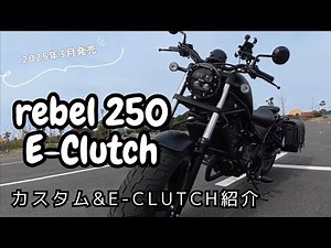 Rebel 250 E-Clutch Delivery! [Motorcycle Debut]