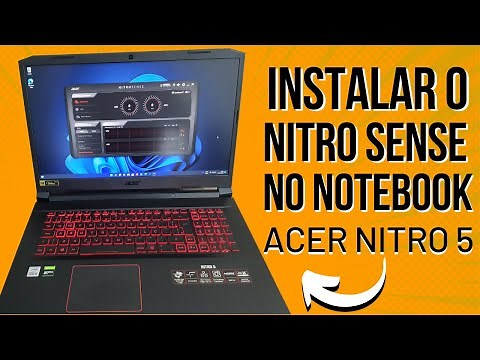 COMO INSTALAR O NITRO SENSE NO NOTEBOOK GAMER ACER NITRO 5