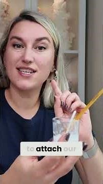 Realistic Wafer Paper Flower Stamens Tutorial #shorts