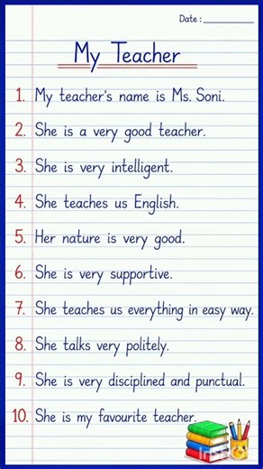 Essay on My Teacher/10 Lines On Teachers Day in English/Teachers Day Essay/5 September Teachers Day