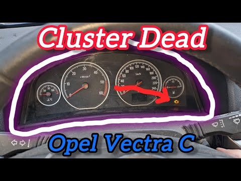 Opel Vectra C – Instrument Cluster Not Working