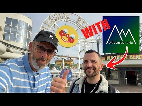 I visit Blackpool Pleasure Beach for the first time in 20 Years! with AdventureMe