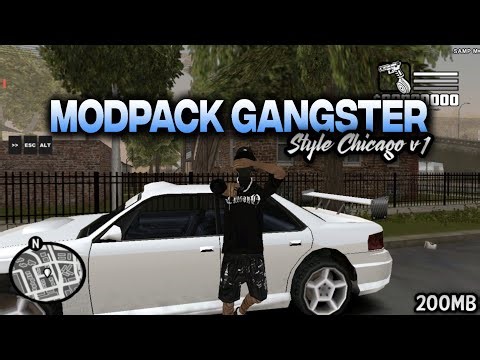 MODPACK GANGSTER STYLE CHICAGO V1 | GTA SAMP ANDROID