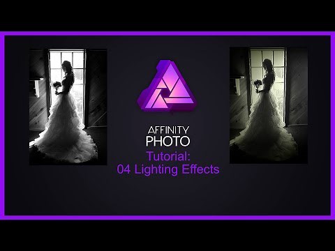 Affinity Photo Tutorial #04-Lighting Effects