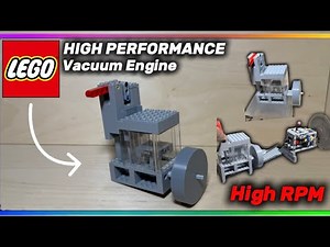 I built a High-performance Lego vacuum Engine (TUTORIAL)