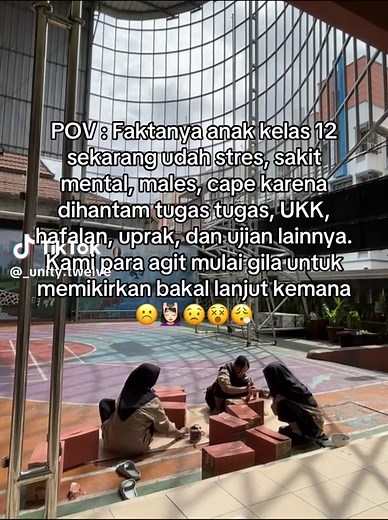 Tuhan Bersama Anak Kelas 12: Beban Mental di Sekolah