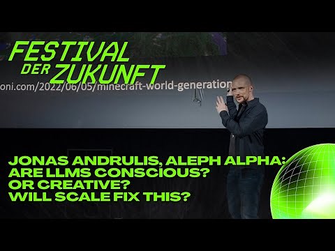 Jonas Andrulis, Aleph Alpha: Are LLMs conscious? Or creative? Will scale fix this?