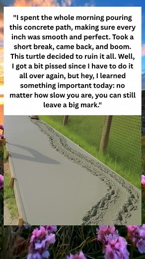 The Concrete Lesson: Even the Slowest Can Leave a Big Mark #viral #trending #story #newcontent | Comedy Plug USA