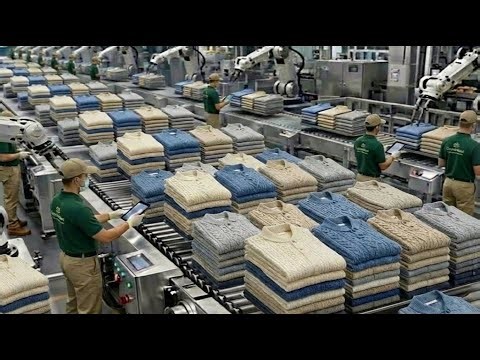How T-Shirts, Sweaters & Hoodies Are Made | Inside a Knitted cloth Factory (Full Process)