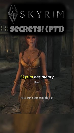 Graviton Gaming on Instagram: "Skyrim Secrets (Part 1)❓#shorts #gaming #skyrim #elderscrolls Did you know about any of these Easter Eggs in The Elder Scrolls: Skyrim? The Notched Pickaxe, Glados Potato, Pacman reference!"