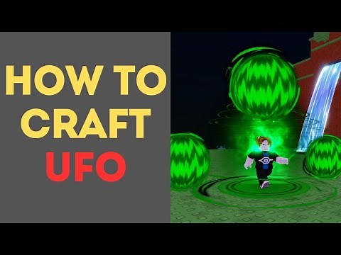How to Craft UFO in Aura Craft
