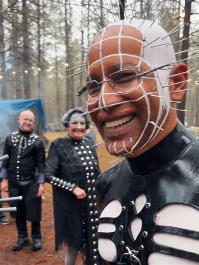 Cenobite meet up in the park, camping gathering of the cenobites, #cenobites #characters #clivebarker