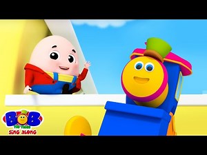Humpty Dumpty Sat on A Wall - Sing Along | Nursery Rhymes and Kids Songs with Bob The Train