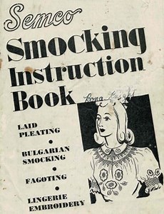 Learn to Do Smocking, Smocked Embroidery Tutorial, Vintage Smock Instructional Design, Embroidery Technique, Smocking Book, Downloadable PDF - Etsy
