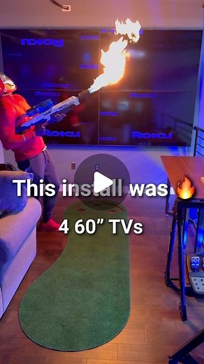 Xpress Tv Mounting on Instagram: "Happy Halloween 😈 Watch us create a 120” Videowall 😏 #fyp #tv #tvmounting #tvwall #explore #houstontx #asmr #entertainment #homeimprovement #katyt× #happy #install #trending #samsung #page #foryou #explorepage #tiktok #howto #goat #reels #viral #work #marketing #contentcreator #satisfying #love #beautiful #targeted"