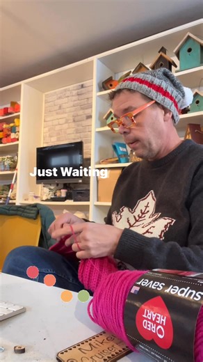 Putting waiting time to use. Happy to crochet | The Crochet Crowd